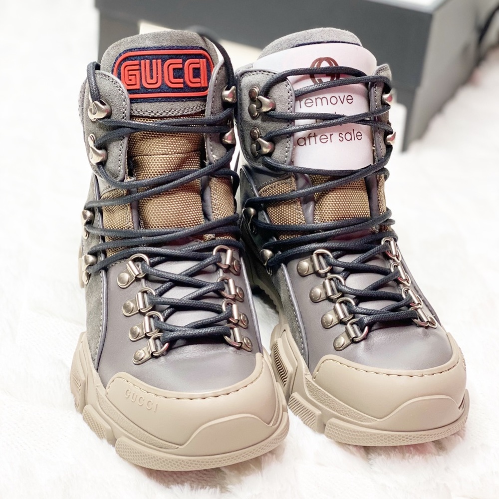 GUCCI Flashtrek high-top Hiking Boot - NEW in box - Picture 4 of 8
